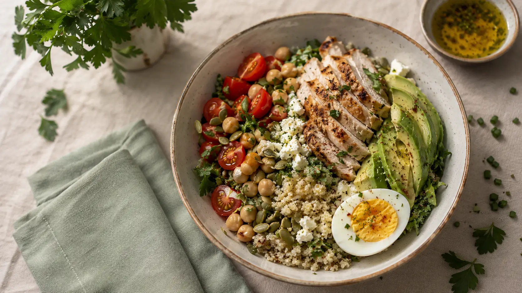 Salade d'été fraîche et rapide